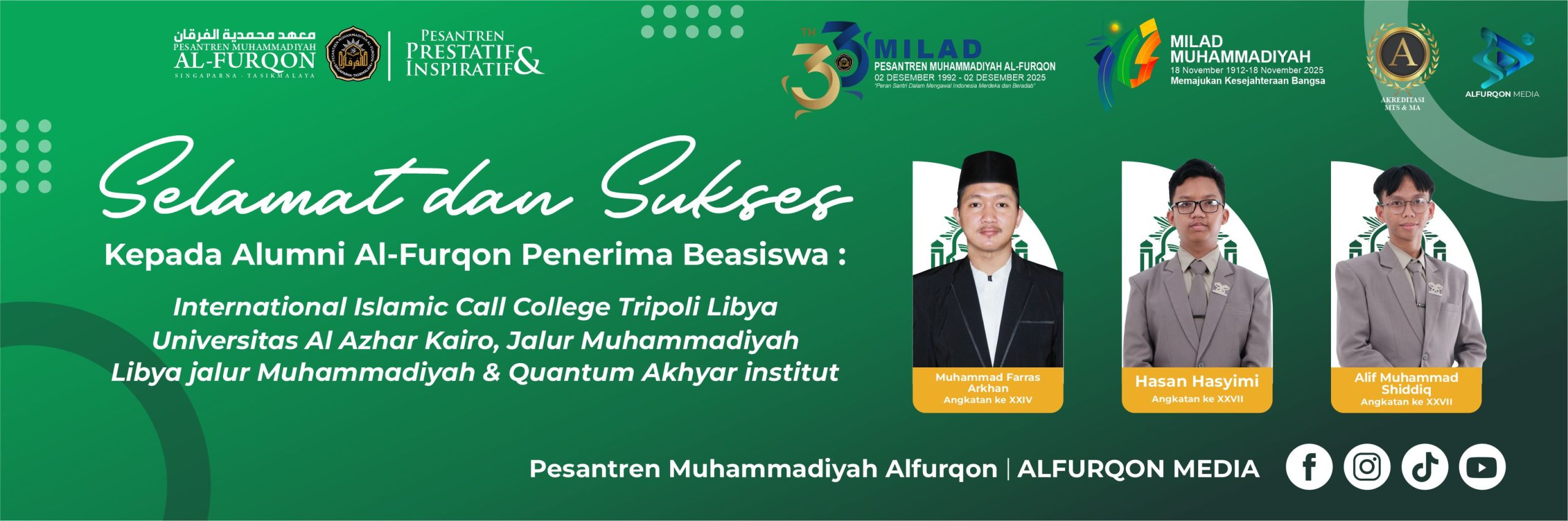 selamat beasiswa